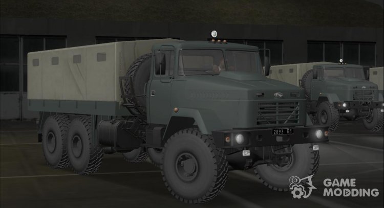 КрАЗ-6322 Солдат ВСУ для GTA San Andreas