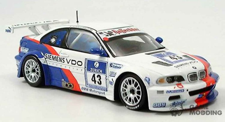 2004 BMW M3 GTR Nurburgring Sonido para GTA San Andreas