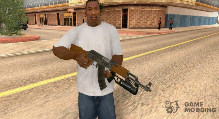 AK-47 with GP-25 for GTA San Andreas