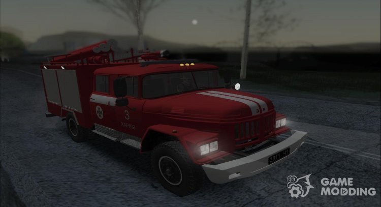Fireman ZiL-4314 AC-40 g.Kharkiv for GTA San Andreas