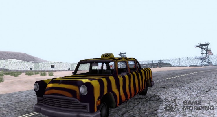 Zebra Cab из Vice City для GTA San Andreas