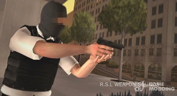 (R.S.L) HQ Weapon Sounds для GTA San Andreas