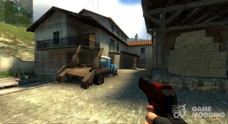 Havoc Red and Black deagle for Counter-Strike Source