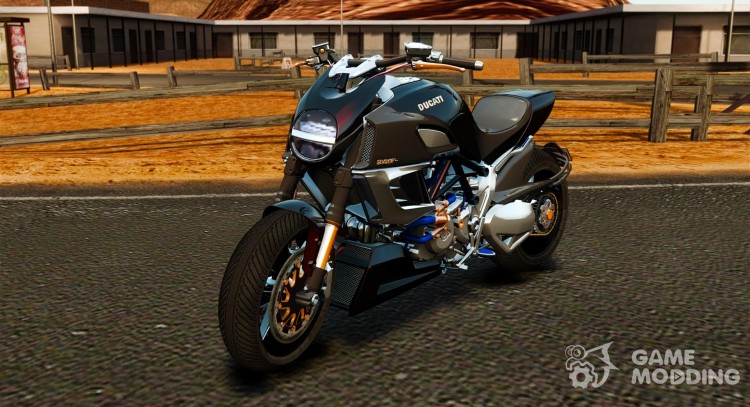 Ducati Diavel Carbon 2011 для GTA 4