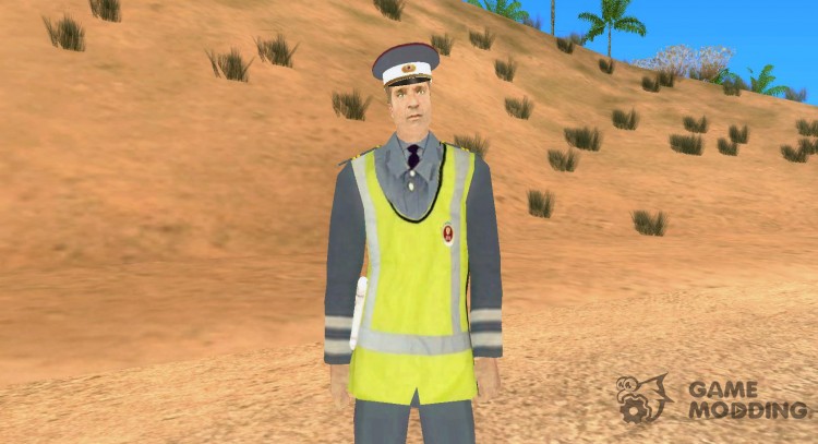 Policeman from the Alone in the Dark 5 for GTA San Andreas