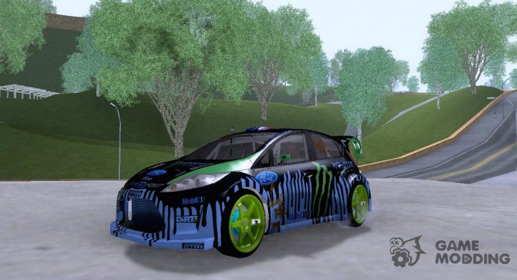 Ford Fiesta Gymkhana 3 для GTA San Andreas
