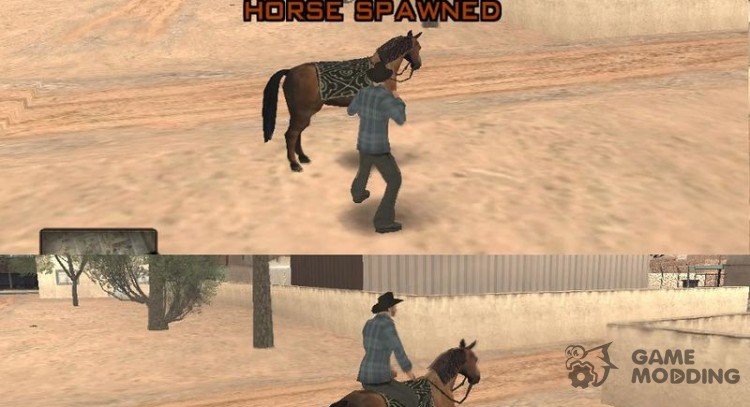 Horse Riding Anywhere for GTA San Andreas