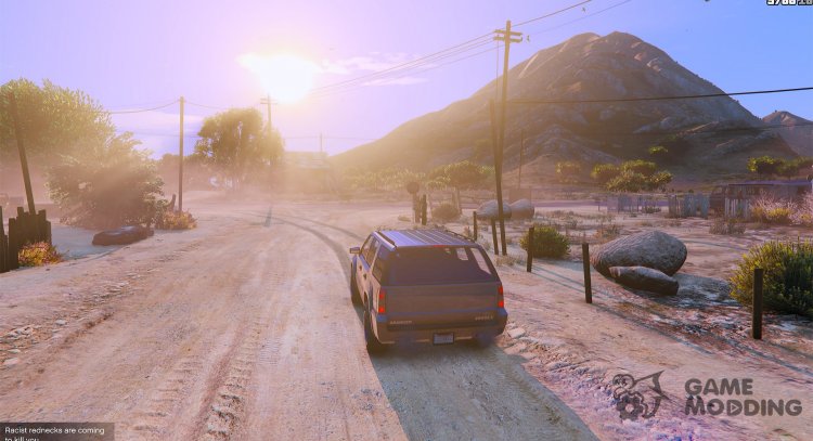 Эффект Пустыня Песок  для GTA 5