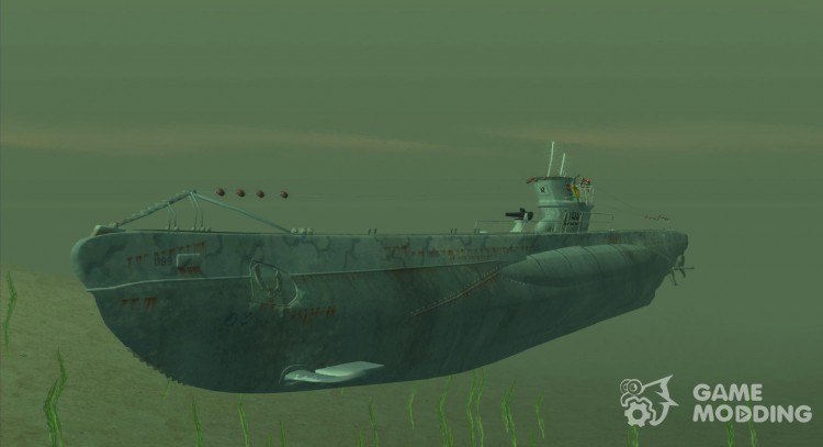 U99 German Submarine для GTA San Andreas