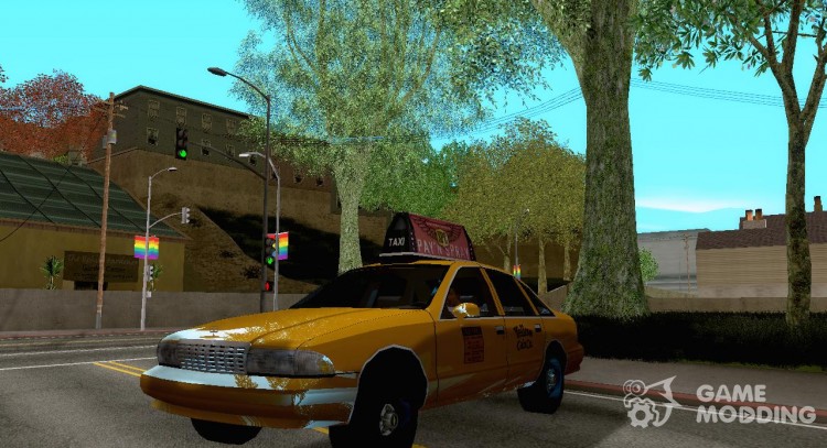 Chevrolet Caprice 1994 Taxi for GTA San Andreas