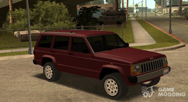 Jeep Grand Cherokee 1998 (Low Poly) для GTA San Andreas