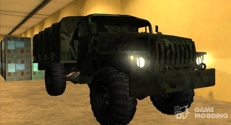 Ural 4230 Militar para GTA San Andreas