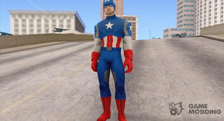 Капитан Америка для GTA San Andreas