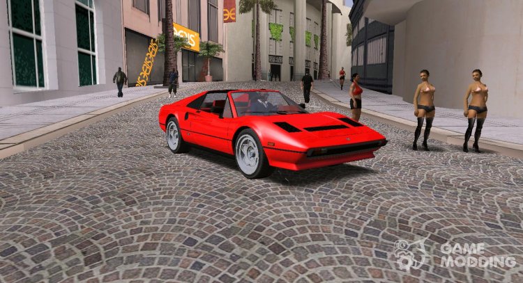 GTA V-style Grotti Turismo Retrò (IVF) for GTA San Andreas