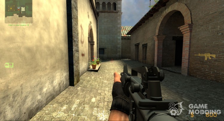 Twinke Masta's M4 on Brain Collector's Anims for Counter-Strike Source