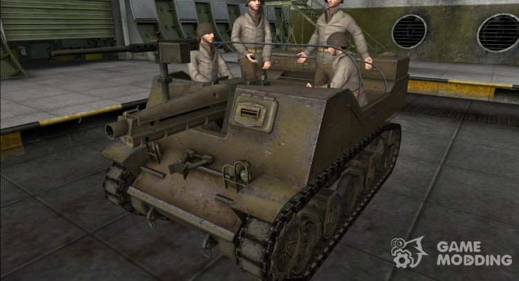 Remodeling to T82 for World Of Tanks