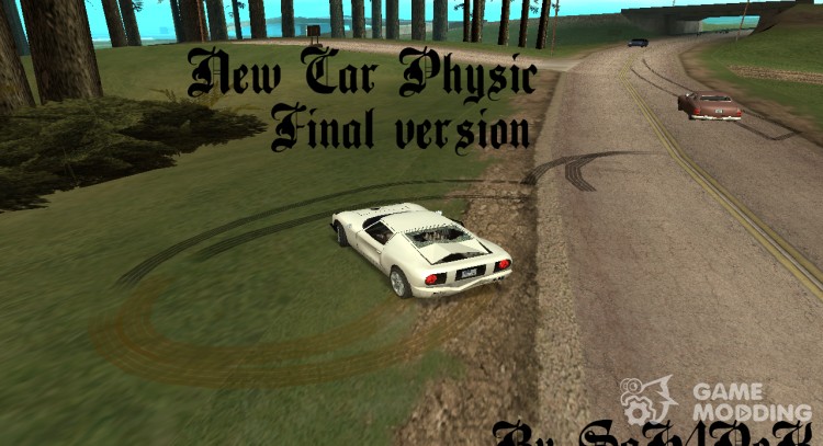 El cambio de la física auto se aproxima GTA IV Final para GTA San Andreas