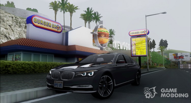 BMW 7 2015 для GTA San Andreas