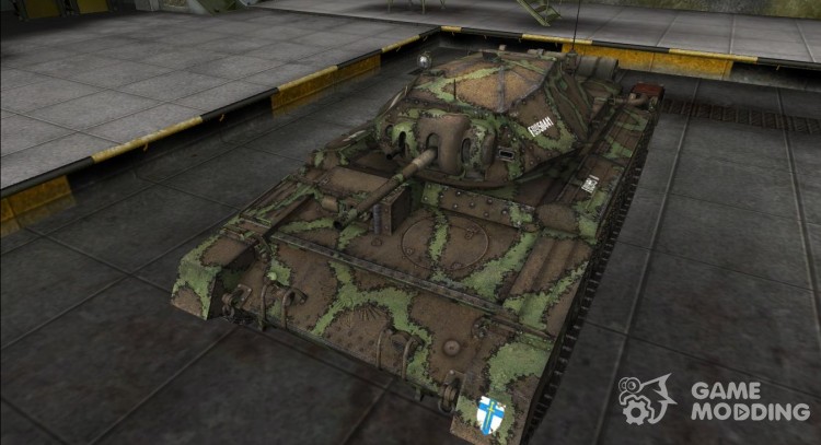 The skin for the 17 Pounder for World Of Tanks