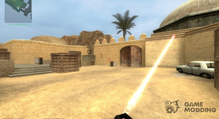 Дарт Мол Saber - светящиеся в темноте для Counter-Strike Source