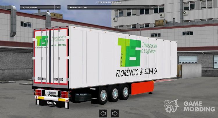 TFS Standalone Schmitz Trailer para Euro Truck Simulator 2