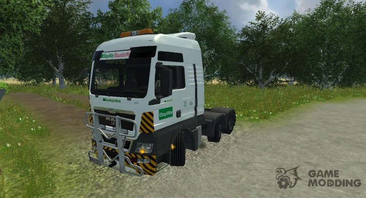 MAN TGX BayWa v 2.0 para Farming Simulator 2013
