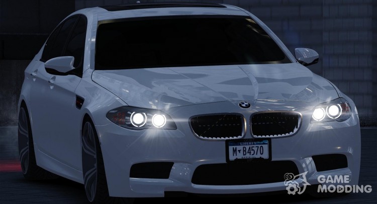 El BMW M5 2012 para GTA 4