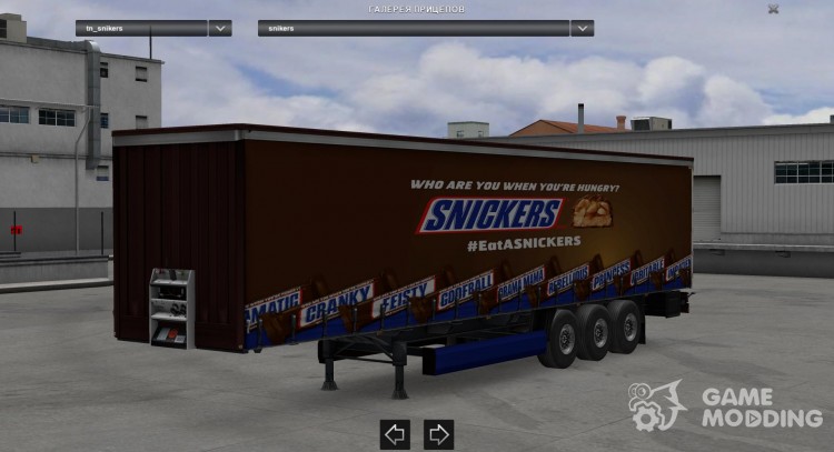 Snikers for Euro Truck Simulator 2