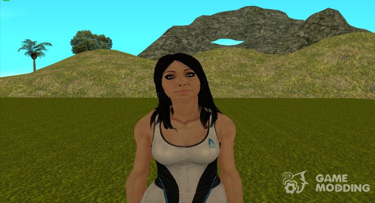Diana Allers from Mass Effect for GTA San Andreas