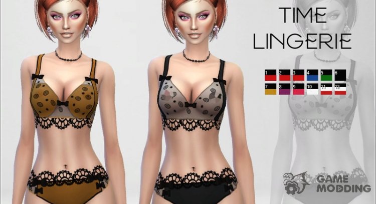 Romantic Time Lingerie for Sims 4