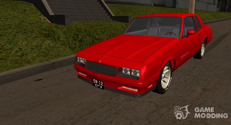 Chevrolet Monte Carlo SS 1986 Import version (USA to USSR) for GTA San Andreas
