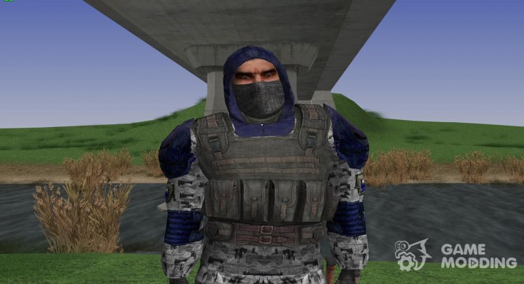 Miembro de la agrupación de cielo Oscuro en TN-1 de S. T. A. L. K. E. R v.4 para GTA San Andreas