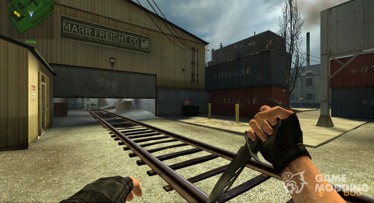 B.A.K. Knife for Counter-Strike Source