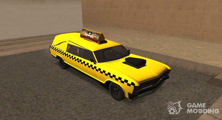 GTA V Albany Lurcher Taxi для GTA San Andreas