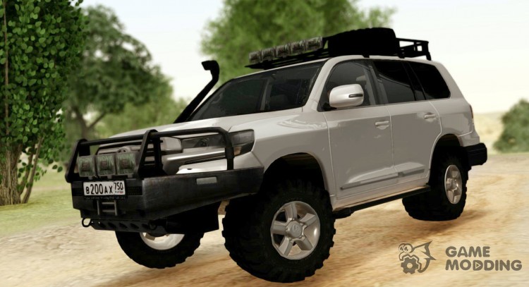 Toyota Land Cruiser 200 off-road for GTA San Andreas