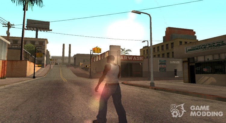 Quality glare from the Sun for GTA San Andreas