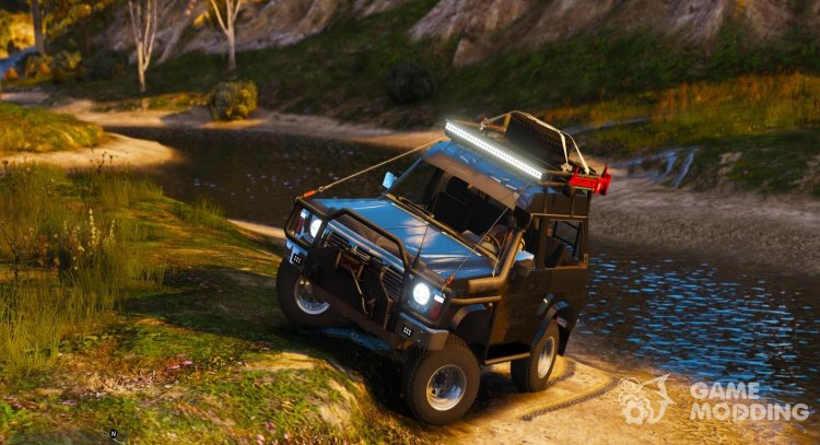 Nissan Patrol Y60 Off Road 1994 para GTA 5