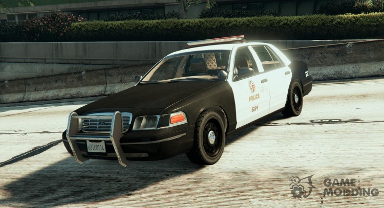LAPD CVPI with FedSign Arjent for GTA 5