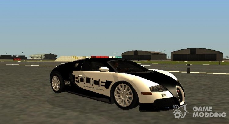 Buggati Veyron NFS HP Cop для GTA San Andreas
