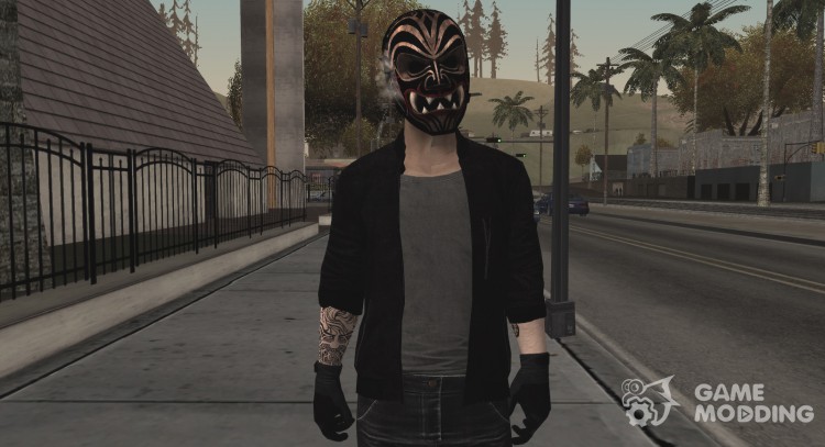 Bodhi with mask for GTA San Andreas