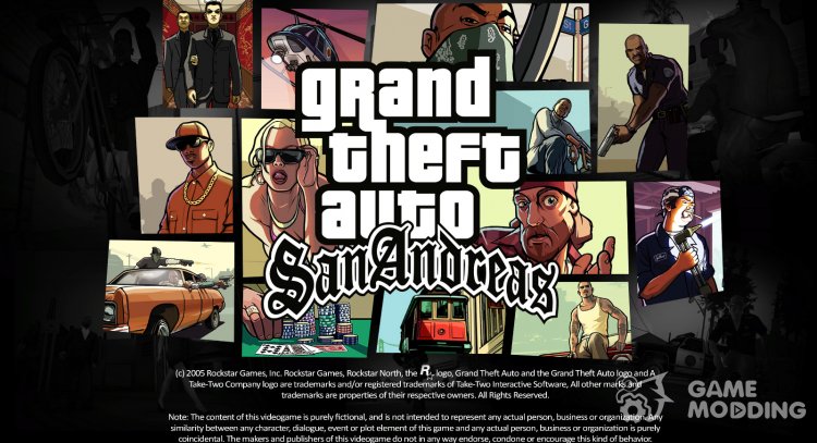 Remastered HQ Loadscreens for GTA San Andreas