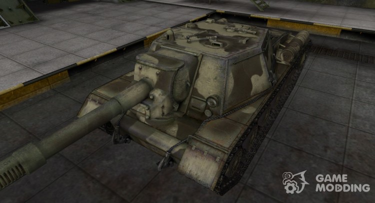 Пустынный скин для СУ-152 для World Of Tanks