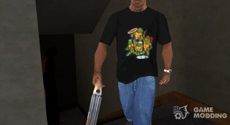 Teenage Mutant Ninja Turtles T-Shirt для GTA San Andreas