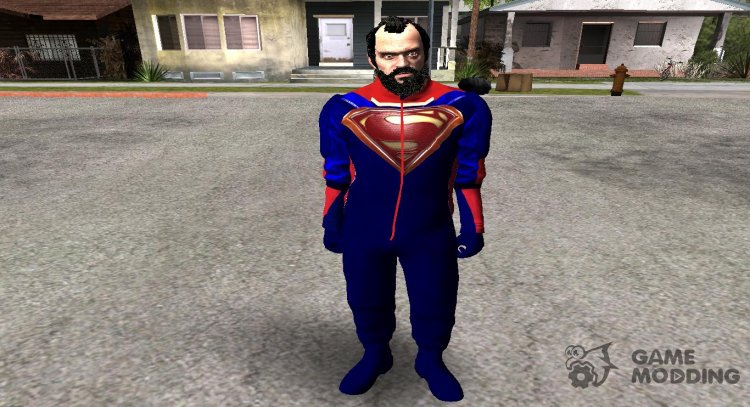 Superman Outfit for Trevor 1.0 for GTA San Andreas