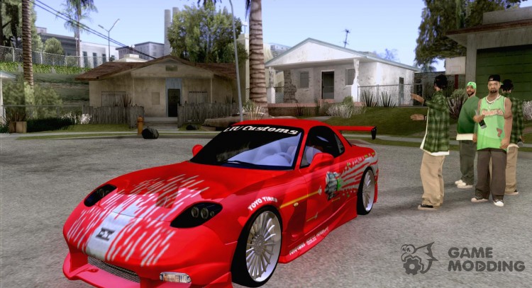 Mazda RX7 FnF для GTA San Andreas