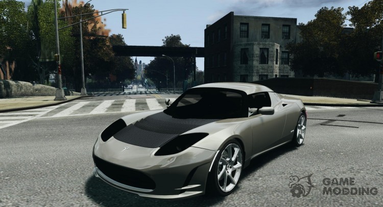 El Tesla Roadster Sport 2009 para GTA 4