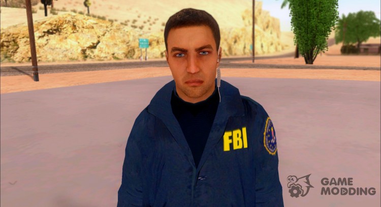 El FBI Skin para GTA San Andreas
