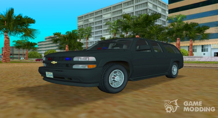Chevrolet Suburban FBI para GTA Vice City