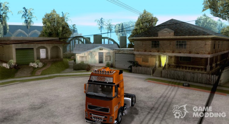 Volvo FH16 Globetrotter TNT for GTA San Andreas