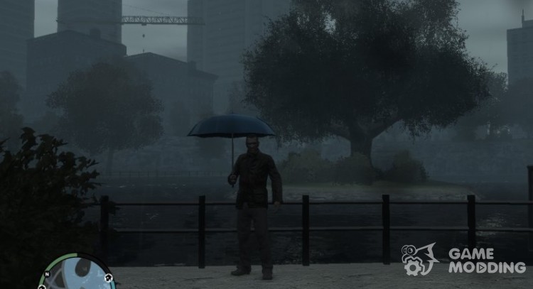Зонтик мод ver1.0 для GTA 4